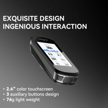 Magene C506 Smart GPS Bisiklet Bilgisayarı Siyah