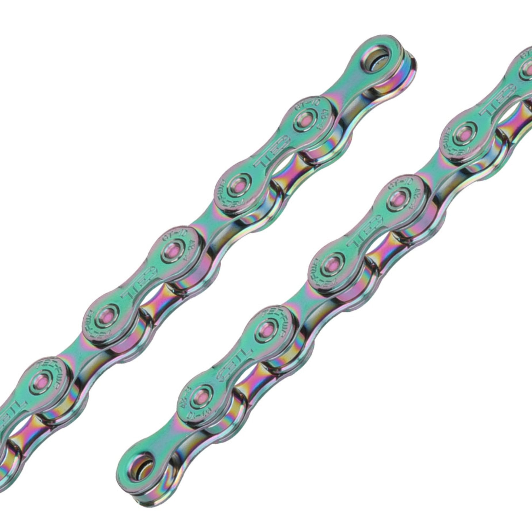TEC Starry CT-8 7/8li 116L Bisiklet Zinciri + Powerlink Imperial Green