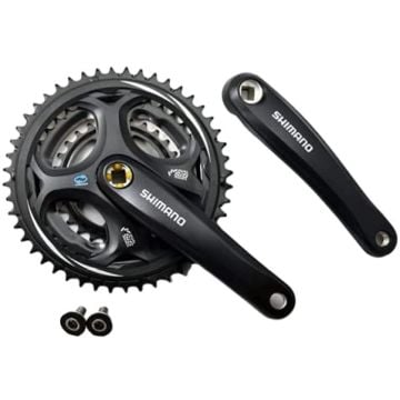 Shimano FC-M311-L 48/38/28T 175mm Kare Mil 7/8 Vites Uyumlu Aynakol Kapaksız