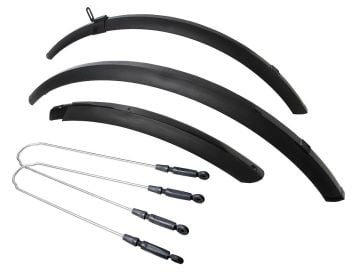 Impact Slim 28'' 55mm Plastik Çamurluk Seti Siyah