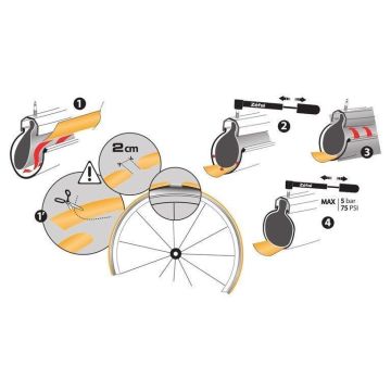 Zozo Bisiklet Dış Lastik Zırhı 25mm