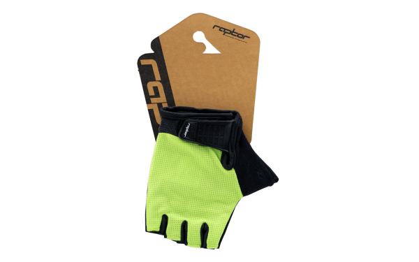 Raptor Evo Kısa Parmak (Foam-Pad) Yetişkin Bisiklet Eldiveni Viper Mint