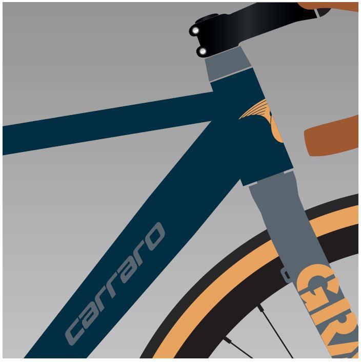 28 Carraro Gravel G2 20v H.Disk Fren Bisiklet 55cm - M.Navy Mavi