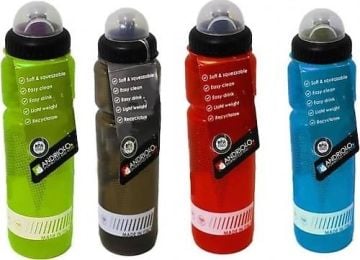 Andriolo Fox Kapaklı Bisiklet Matara 700ml Kırmızı