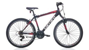 26 Carraro Speed 260 21v V-Fren Dağ Bisikleti 41cm - M.Siyah-Kırmızı