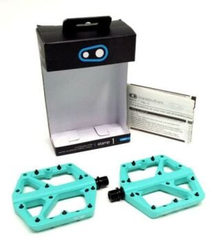 Crankbrothers Stamp 1 Large Rulmanlı Platform Pedal Turkuaz