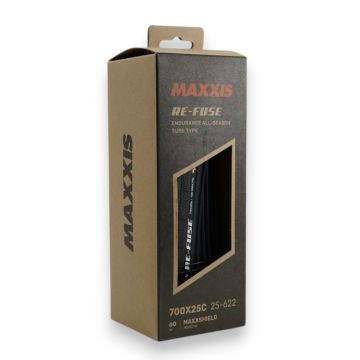 Maxxis 700x25 Refuse MaxxShield 60tpi Katlanır Dış Lastik Siyah
