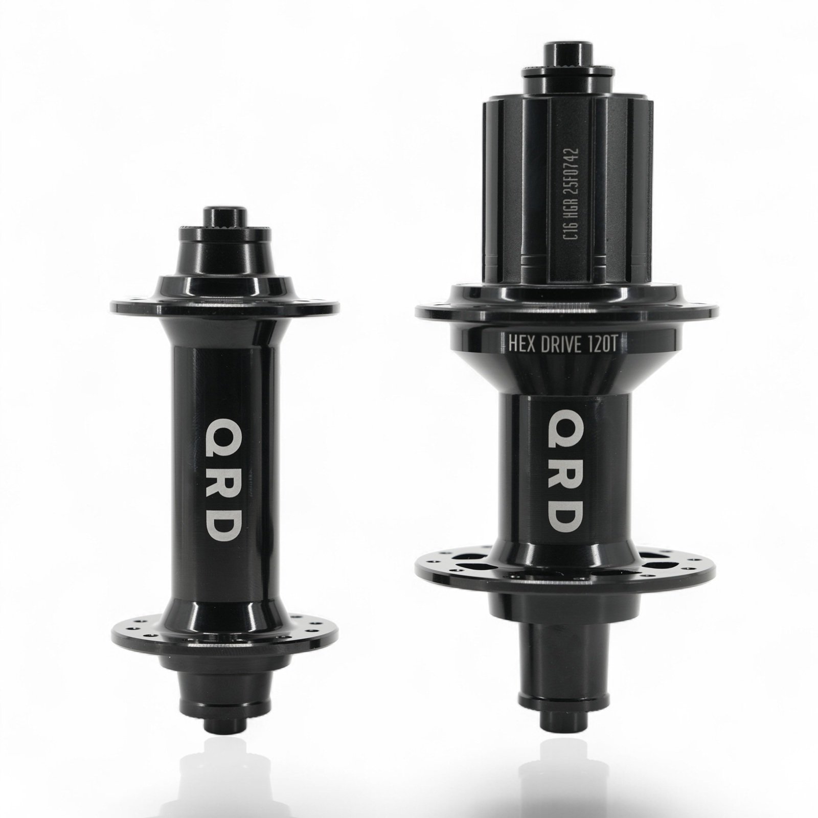 QRD Bees 5x100, 5x130 8-12s Yol/Gravel Göbek Seti Siyah