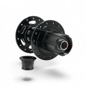 QRD Bees 12x100, 12x142 CL Disk 8-12s Yol/Gravel Göbek Seti Siyah