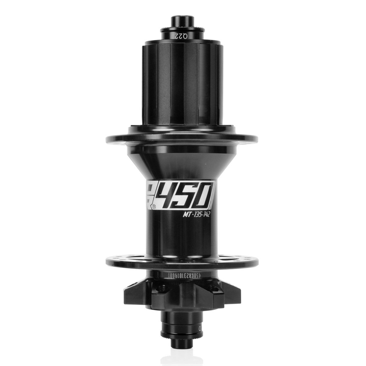 Koozer 450 5x135 QR 6 Vida Disk 8-11s HG Mtb Arka Göbek Siyah