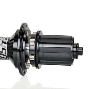 Koozer 450 5x135 QR 6 Vida Disk 8-11s HG Mtb Arka Göbek Siyah