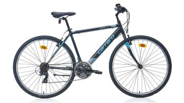 28 Carraro Active 280 21V V-Fren Erkek Şehir Bisikleti 52cm - M.Siyah-K.Gri-Mavi