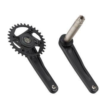 Shimano Cues FC-U6000-1 170mm 30T 1x9/10/11s Uyumlu Kapaksız Aynakol Siyah