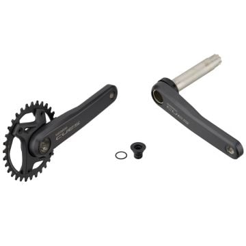 Shimano Cues FC-U6000-1 170mm 30T 1x9/10/11s Uyumlu Kapaksız Aynakol Siyah