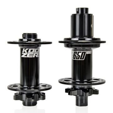 Koozer 650 15x110, 12x148 Sokma Mil 6 Vida Disk 8-11s HG Mtb Göbek Seti Siyah