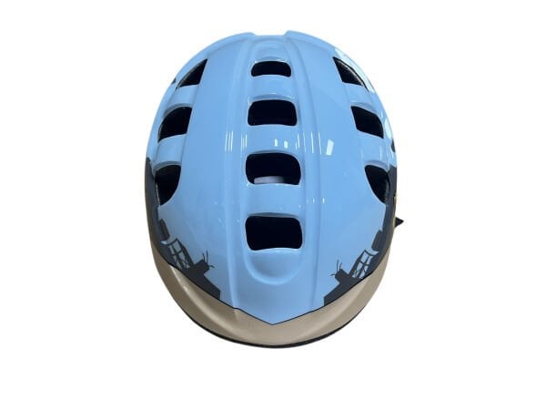 Asistan MA-2 Çocuk Bisiklet Kaskı S(48-52cm) Mat Kum-Mavi