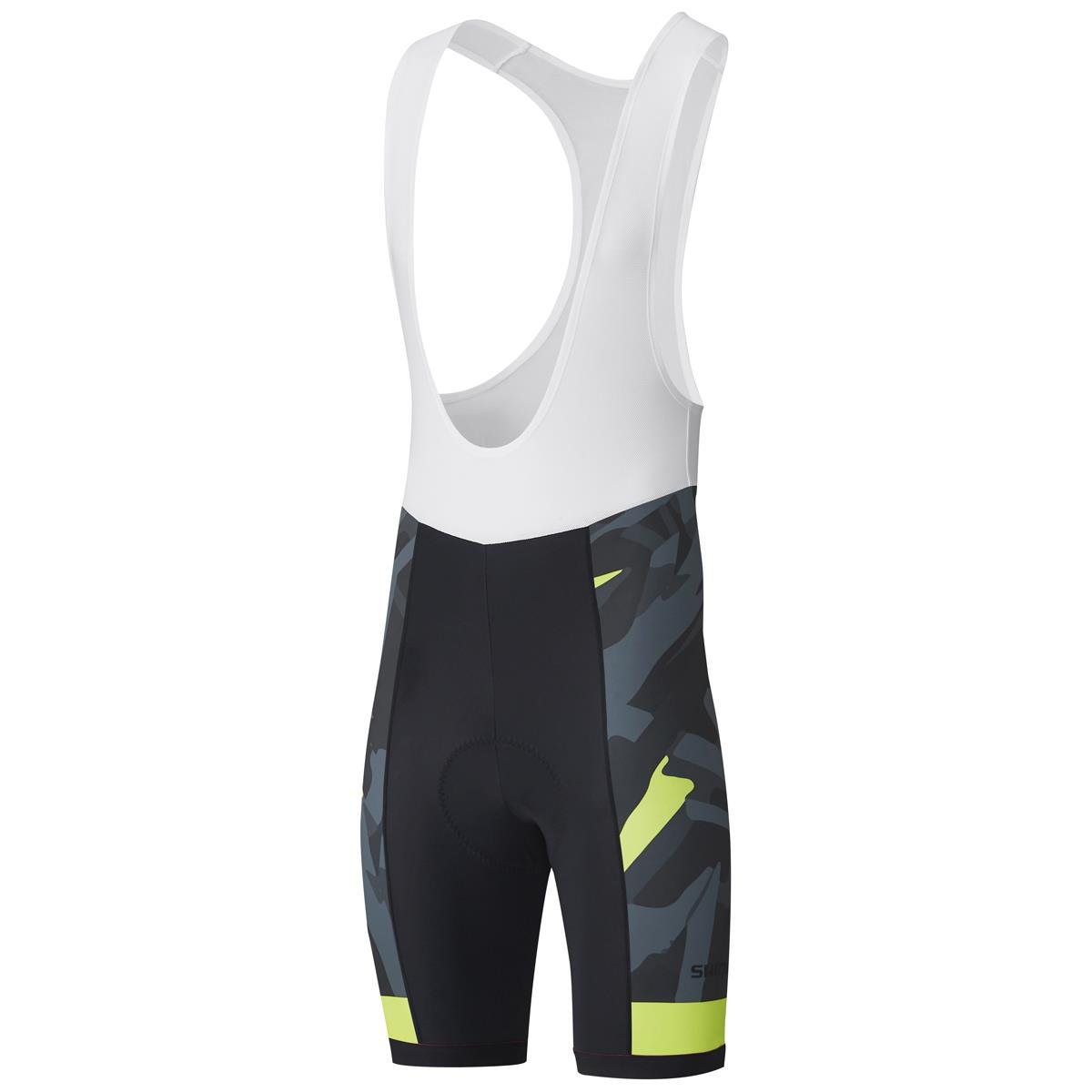 Shimano Team Askılı Kısa Tayt Sarı