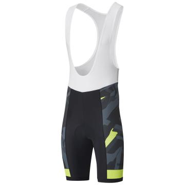 Shimano Team Askılı Kısa Tayt Sarı