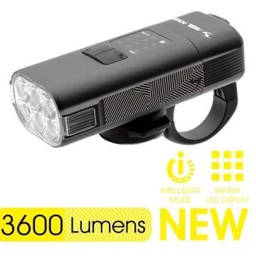 Moon Rigel Power 3600 Lümen Usb-C Bisiklet Ön Lamba