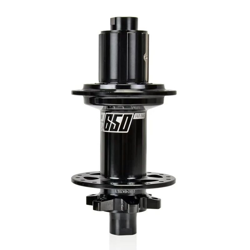 Koozer 650 12x148 Sokma Mil 6 Vida Disk 8-11s HG Mtb Arka Göbek Siyah