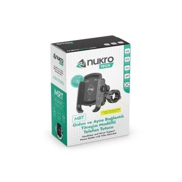 Nukrotech  MRT 4 Yastıklı Titreşim Modüllü Telefon Tutucu Yeni Model