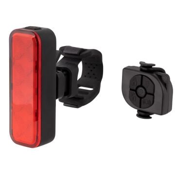 Briviga LW-R300 300 Lümen Usb-C Korna,Alarm ve Fren Sensörlü Kumandalı Bisiklet Arka Lamba