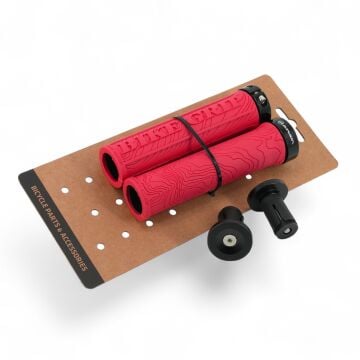 Briviga 137mm TPR Kauçuk Tek Kelepçeli  Elcik Kırmızı