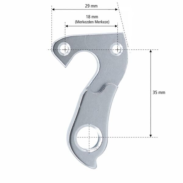 QRD Kadro Kulağı 37 Alüminyum CNC (Carraro Gravel,Big vb.)