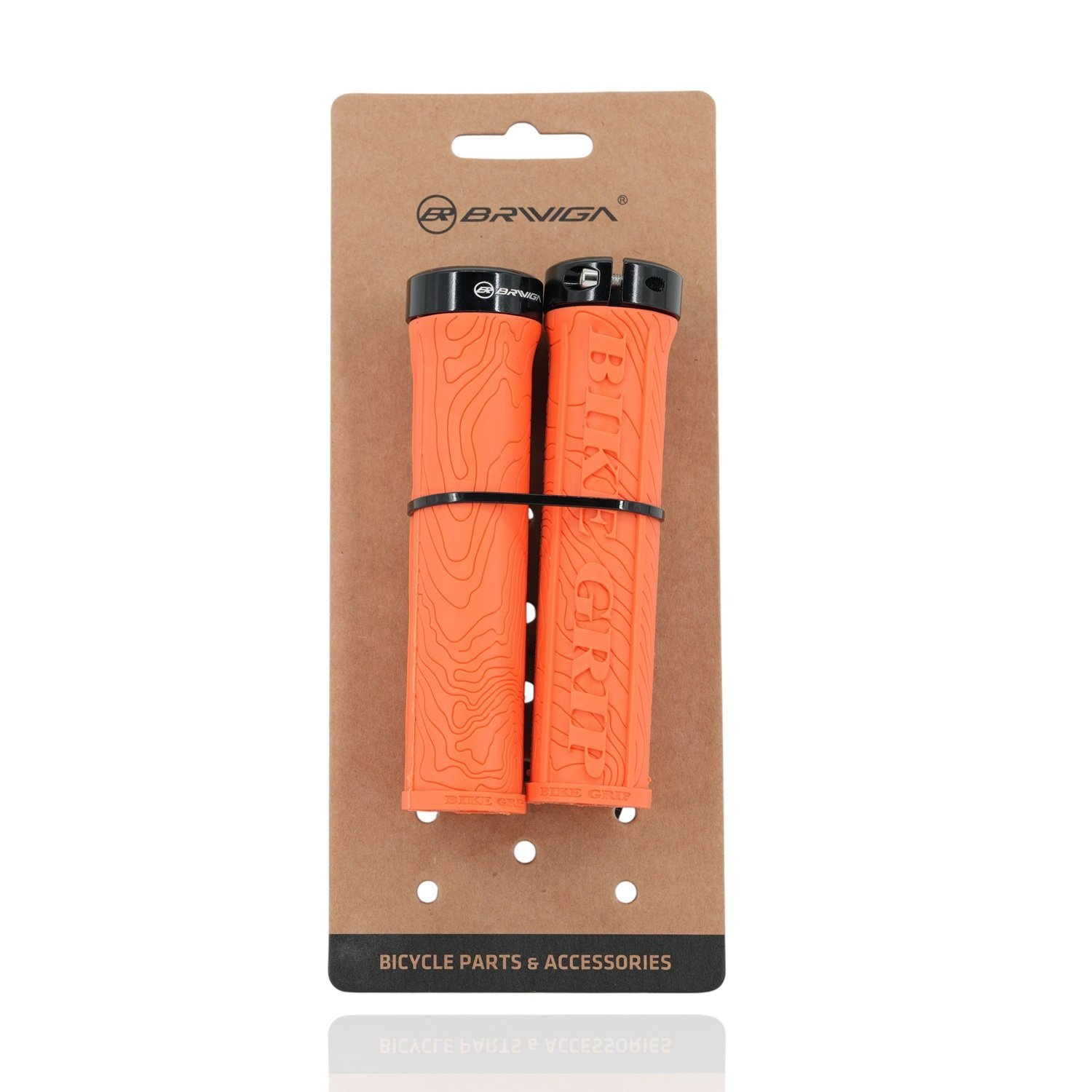 Briviga 137mm TPR Kauçuk Tek Kelepçeli  Elcik Turuncu