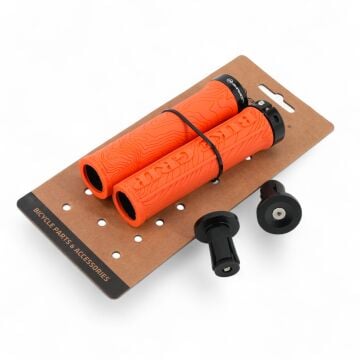 Briviga 137mm TPR Kauçuk Tek Kelepçeli  Elcik Turuncu