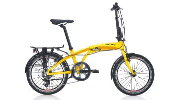 20 Carraro Flexi 107 7v V-Fren Katlanır Bisiklet Sarı