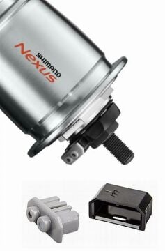 Shimano HB-NX30 Dinamo Göbek Konnektör ve Kapağı (Soket) Y2SS98030