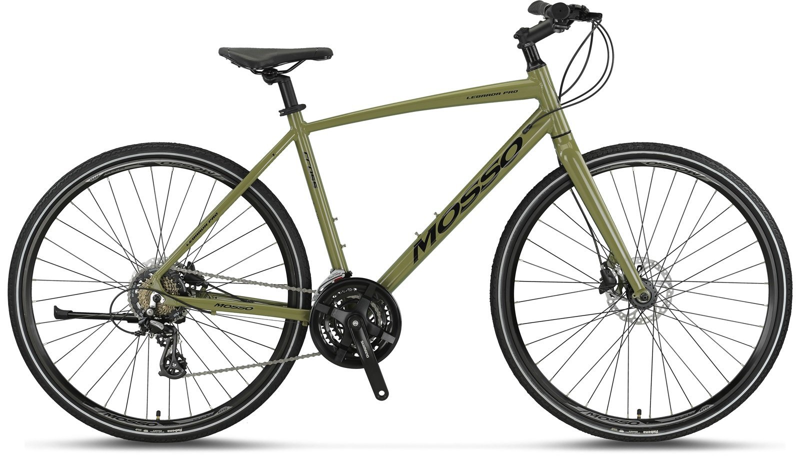 28 Mosso Legarda Pro X21 MDM H 21v H.Disk Fren Şehir Bisikleti 46cm - Yeşil-Siyah