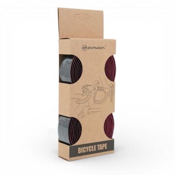 Briviga BTP-3TK 3mm PU+EVA Gidon Sargısı Siyah-Kırmızı