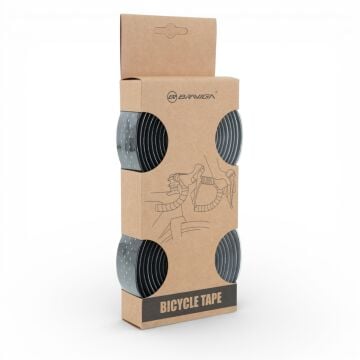 Briviga BTP-3TK 3mm PU+EVA Gidon Sargısı Siyah-Beyaz