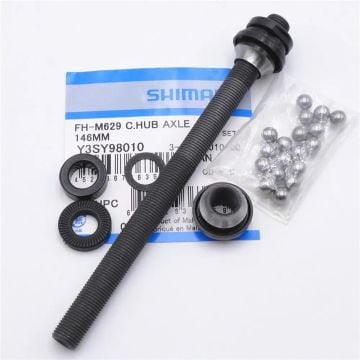 Shimano FH-M665 Arka Mil Seti + Bilyesi Y3D398030