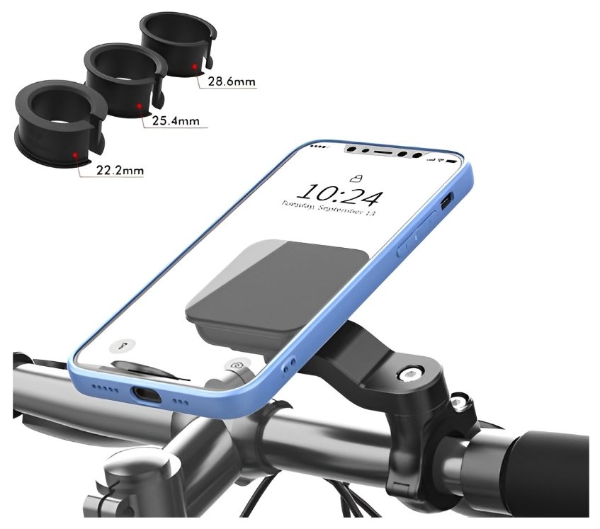 Briviga PHD-3148A Bisiket/Scooter/Motosiklet Gidon Telefon Tutucu