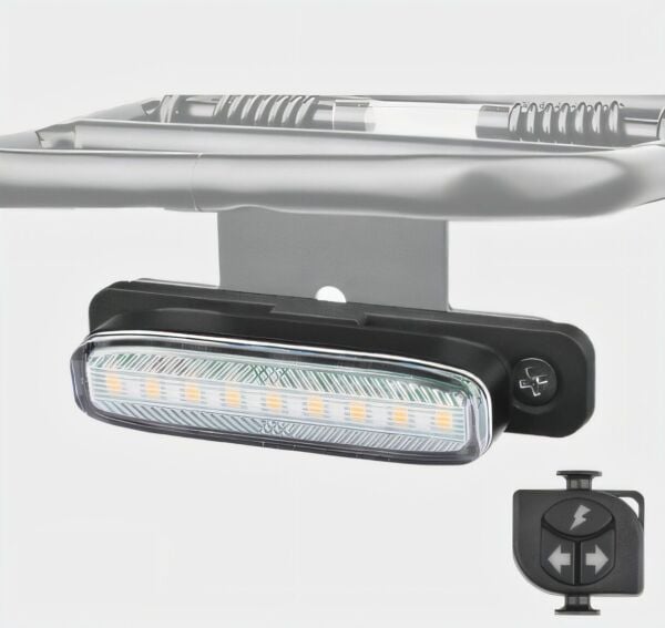 Briviga LW-BEAM50 Pro Uzaktan Kumandalı 50 Lümen Bisiklet Arka Lamba ve Sinyal