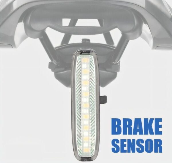 Briviga LW-BEAM50 Pro Uzaktan Kumandalı 50 Lümen Bisiklet Arka Lamba ve Sinyal