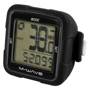 M-Wave XIV Silicon 14 Fonksiyon Kablosuz Bisiklet Km Siyah