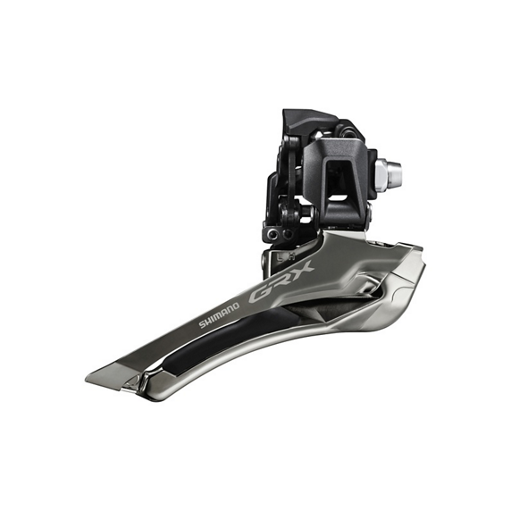 Shimano GRX FD-RX820 2x12 Uyumlu Ön Aktarıcı Direk Montaj (Brazed-On) DS Gümüş