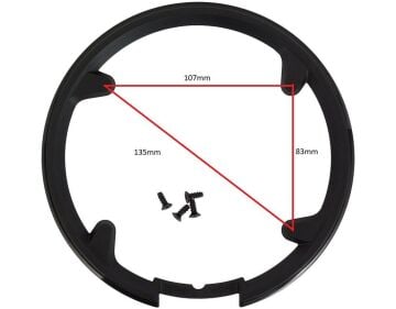 Shimano FC-M4000/M4050/M523/MT500 Aynakol Kapağı+Vidaları 40T Y1PY98080