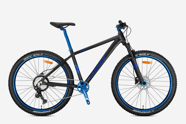 27.5 Kron Rebel 8v H.Disk Fren Dağ Bisikleti 42cm - Siyah-Mavi