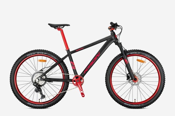 27.5 Kron Rebel 8v H.Disk Fren Dağ Bisikleti 42cm - Siyah-Kırmızı