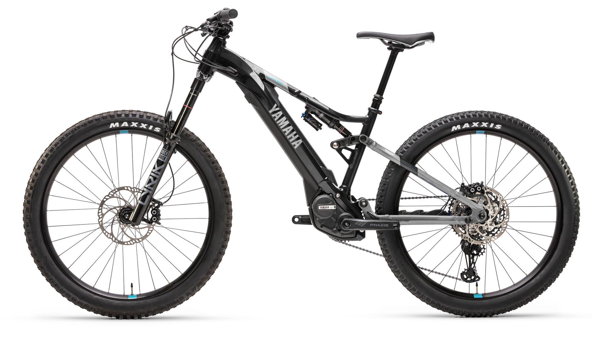 27.5 Yamaha Moro 7 12v H.Disk Fren 500Wh E-Mtb Bisiklet M - Raven-Silver