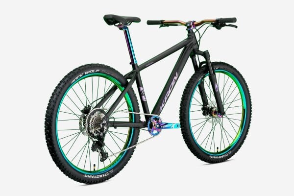 27.5 Kron Rebel 8v H.Disk Fren Dağ Bisikleti 42cm - Siyah-Rainbow