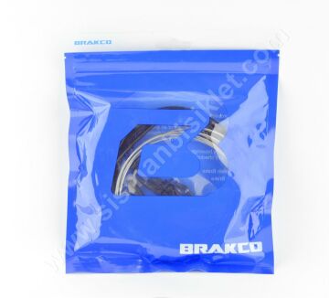 Brakco HBS-R-02 Yol Çelik Fren Teli Teflonlu Dış Kablo Seti