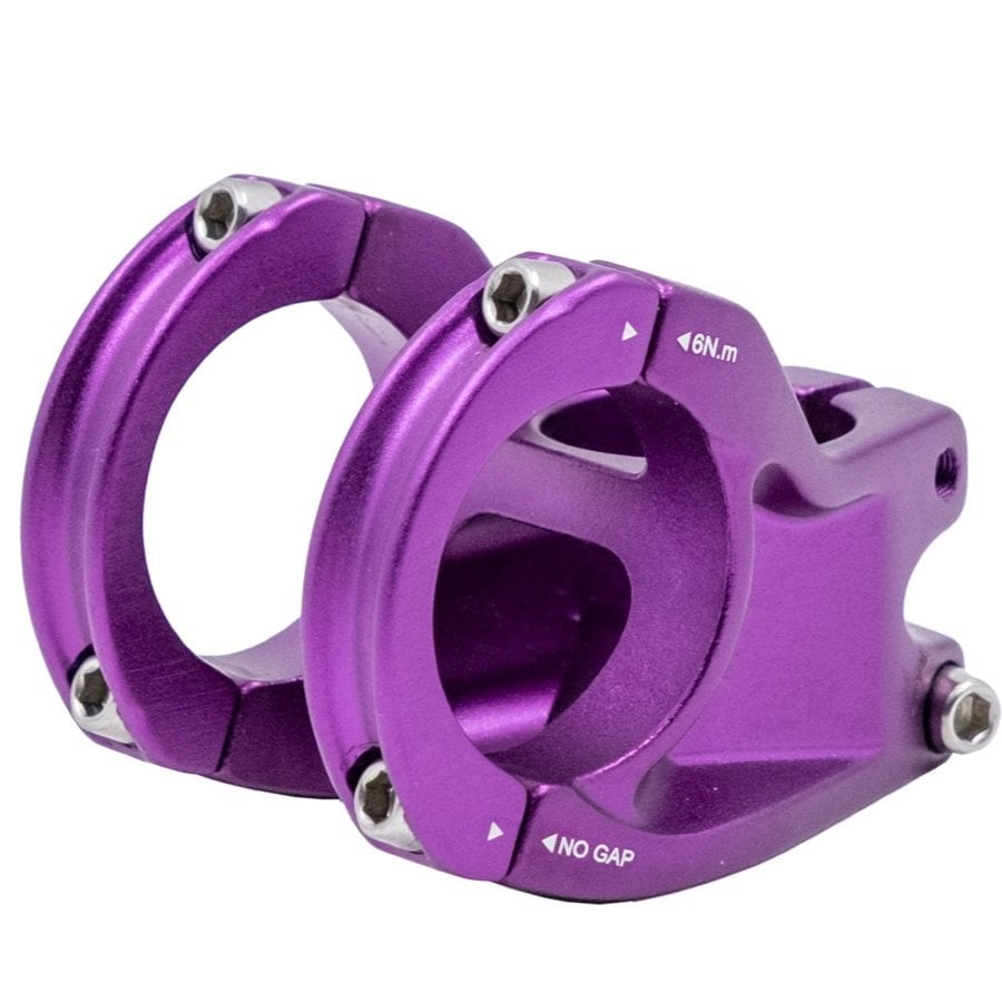 Raptor AS-352 35x45mm Alüminyum Gidon Boğazı Mor