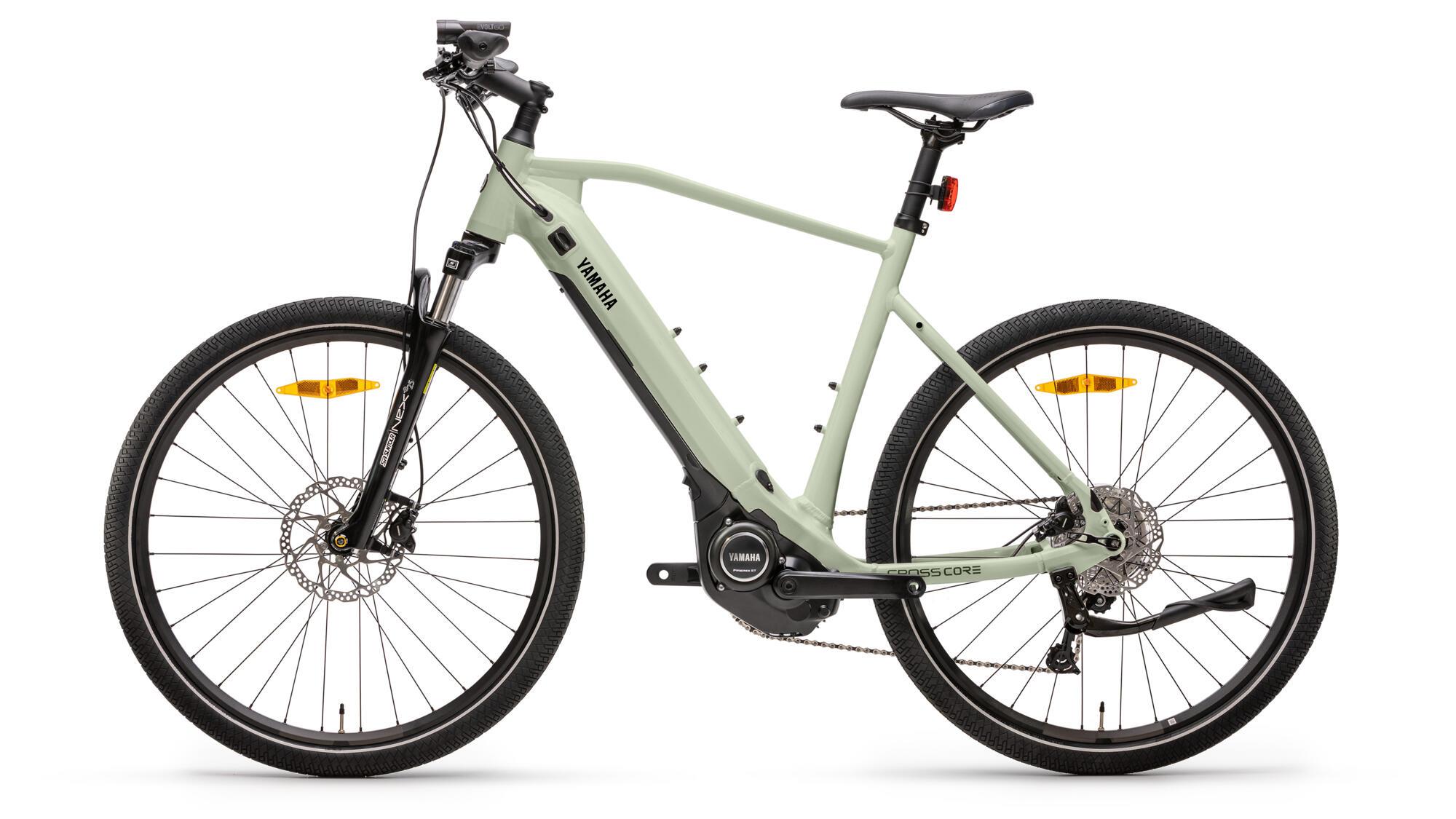 27.5 Yamaha Crosscore RC 9v H.Disk Fren 500Wh E-City Şehir Bisiklet M - Urban Sage
