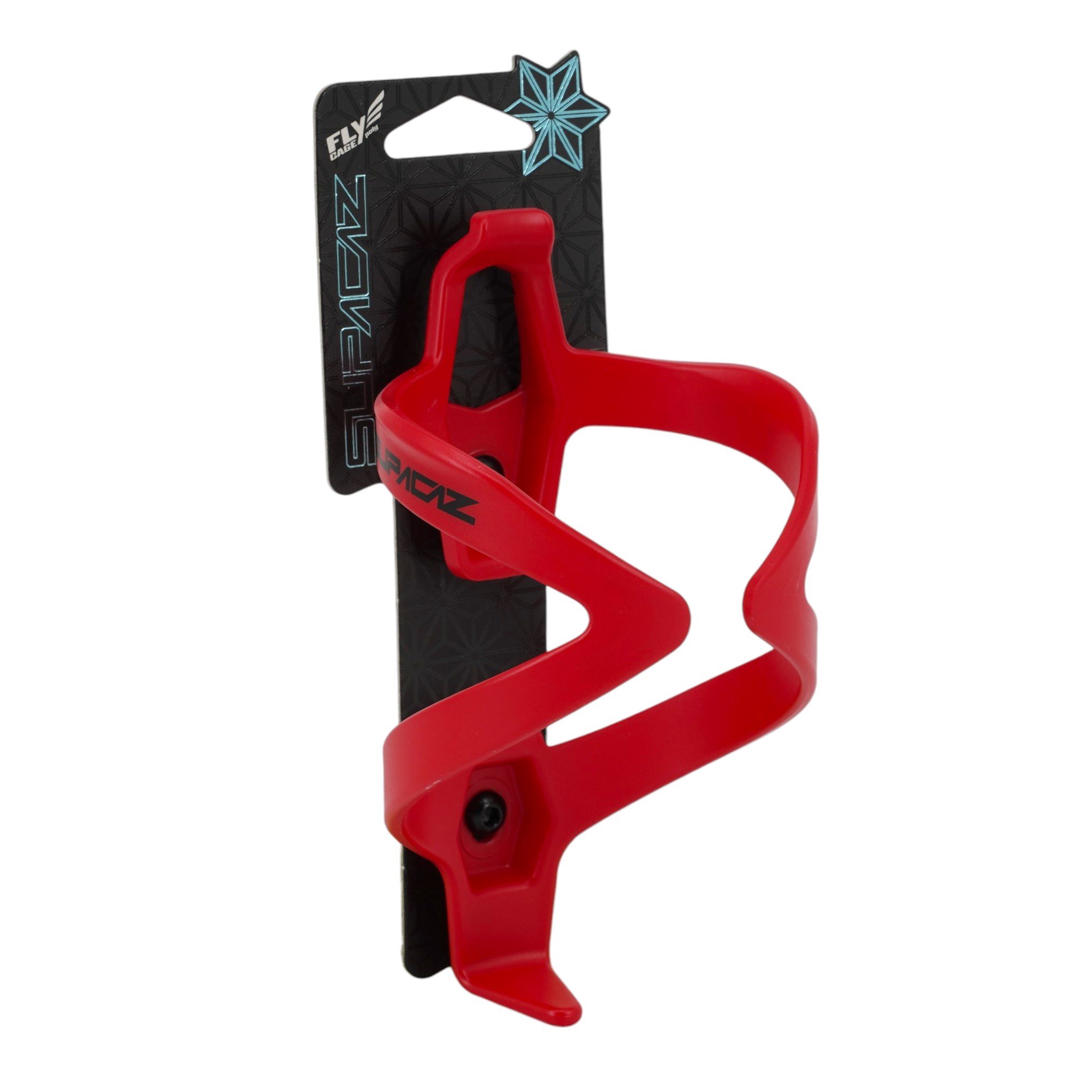 Supacaz Fly Cage Poly CG-32 Polikarbonat Matara Kafesi Kırmızı